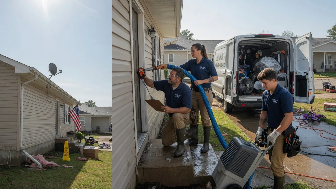 Ceiling Water Damage Restoration in Tynan, TX near me